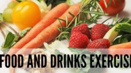 food and drinks exercises, упражнения на тему еда с ответами